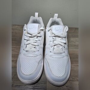Mens Nike Court Borough Trainers 10.5 white